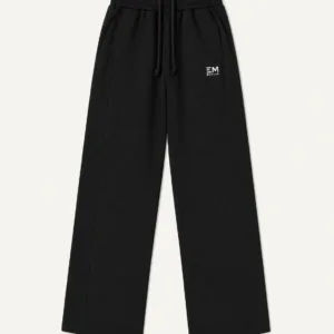Straight Cut Pants | Black