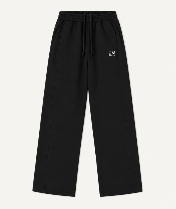 Straight Cut Pants | Black