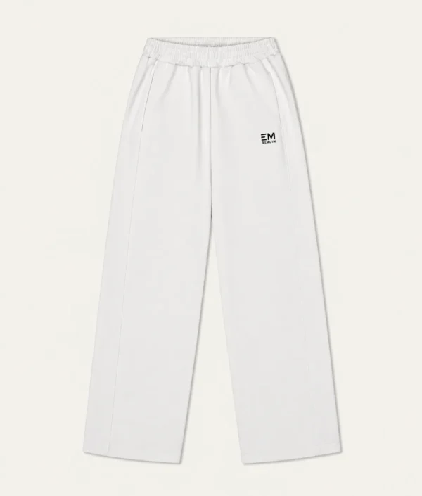 Straight Cut Pants | White